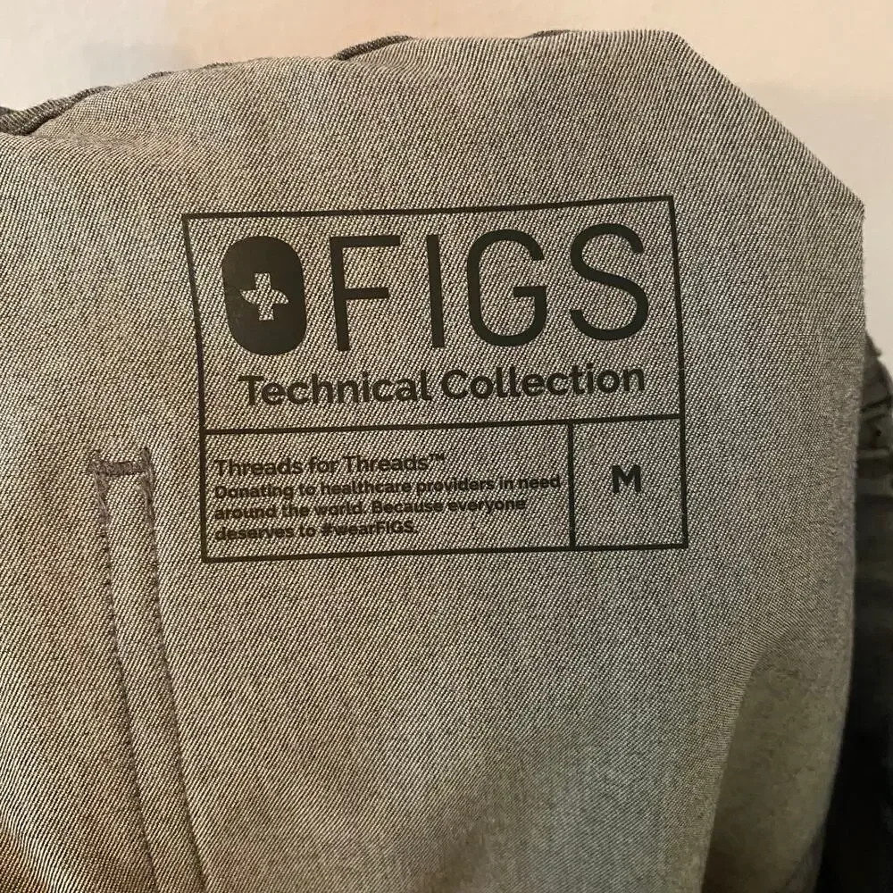 FIGS Graphite Gray Pisco Basic Scrub Pants Uniform Nurse Doctor Men size Medium